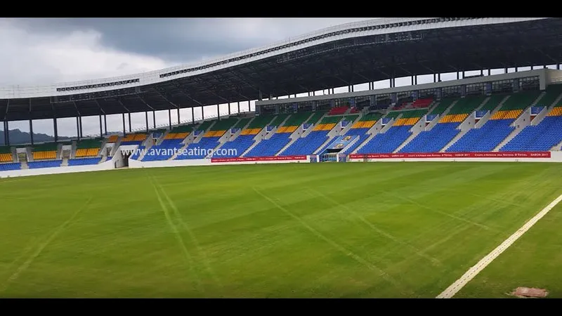 Trận đấu bóng đá giữa Gabon và Mozambique