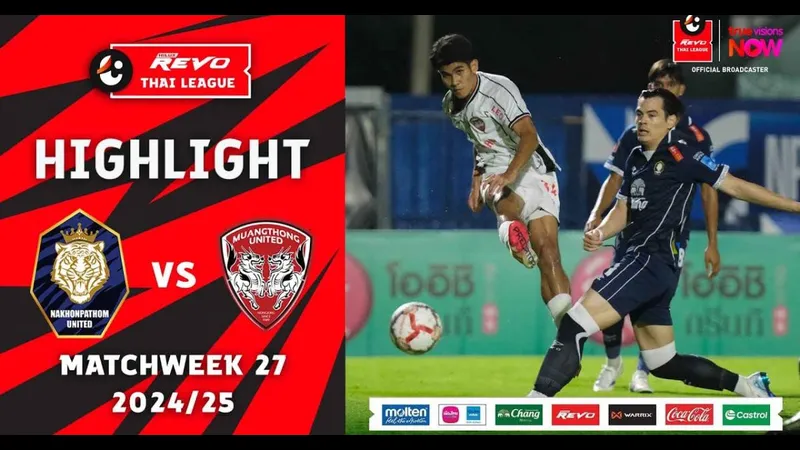 Bóng đá Pathum United vs Muang Thong Utd